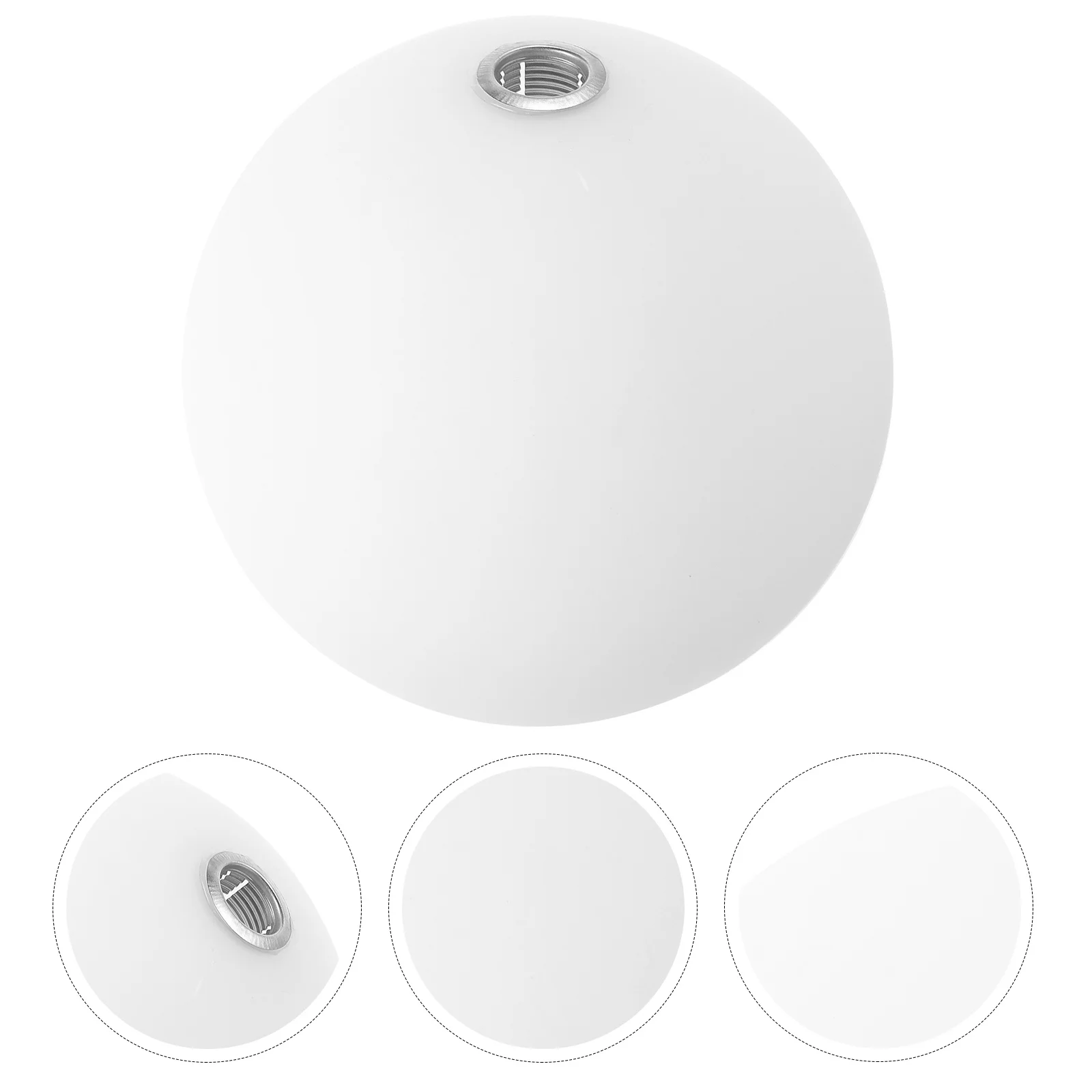 

Glass Lamp Shade Frosted Globe G9 18Cm Modern Replacement Lampshade Light Cover for Home Pendant Ceiling Wall Light Fixtures