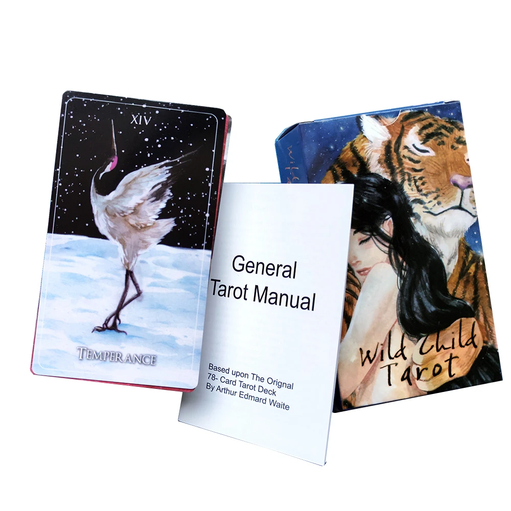 

12cmx7cm Wild Child Divination Tarot Discover the insights, answers, and divine guidance hidden in each card