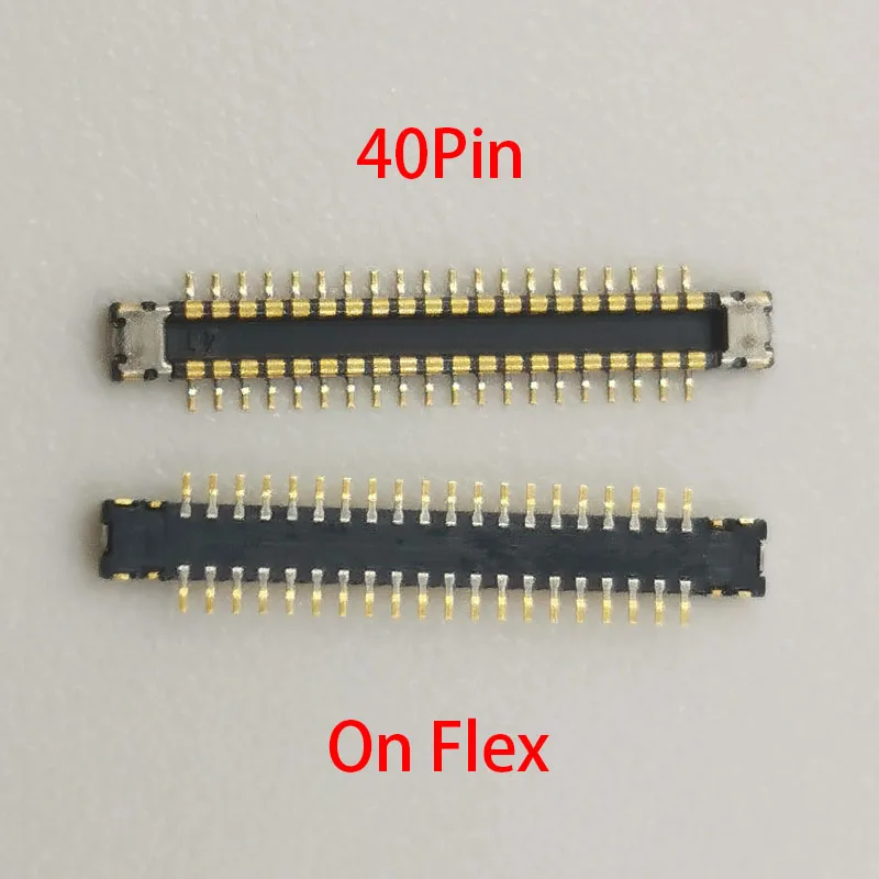 2PCS 40pin USB Charger Charging Port FPC Connector On Motherboard For Xiaomi Mi Pocophone Poco X3 NFC/X3 Pro/X2 K30 4G 5G K30i