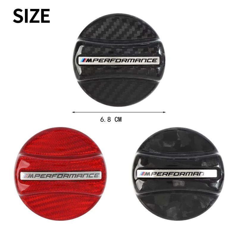 BMW Carbon Fiber Fuel Tank Cap Fuel Tank Dust Cap E90 E92 F01 F02 G02 G30 F10 F11 F12 F16 F20 F30 F31 F32 M3 M4 Car Accessories