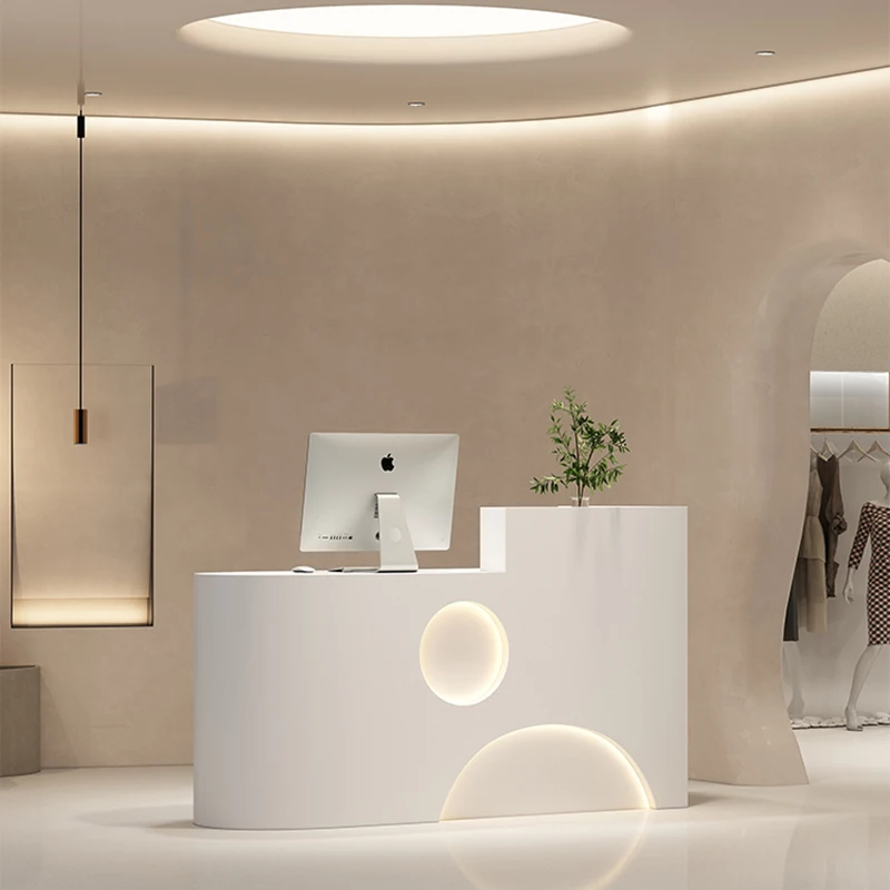 

Storage Computer Reception Desks Shop Counter Shelf Reception Desks Modern Aesthetic Boutique Comptoir Accueil Modern Furniture
