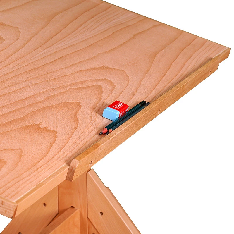 AliExpress – Solid Wood Designer Drawing Table, Workbench for Architects, Adjustable Angle, Professional Engineering Drafting Tilt
