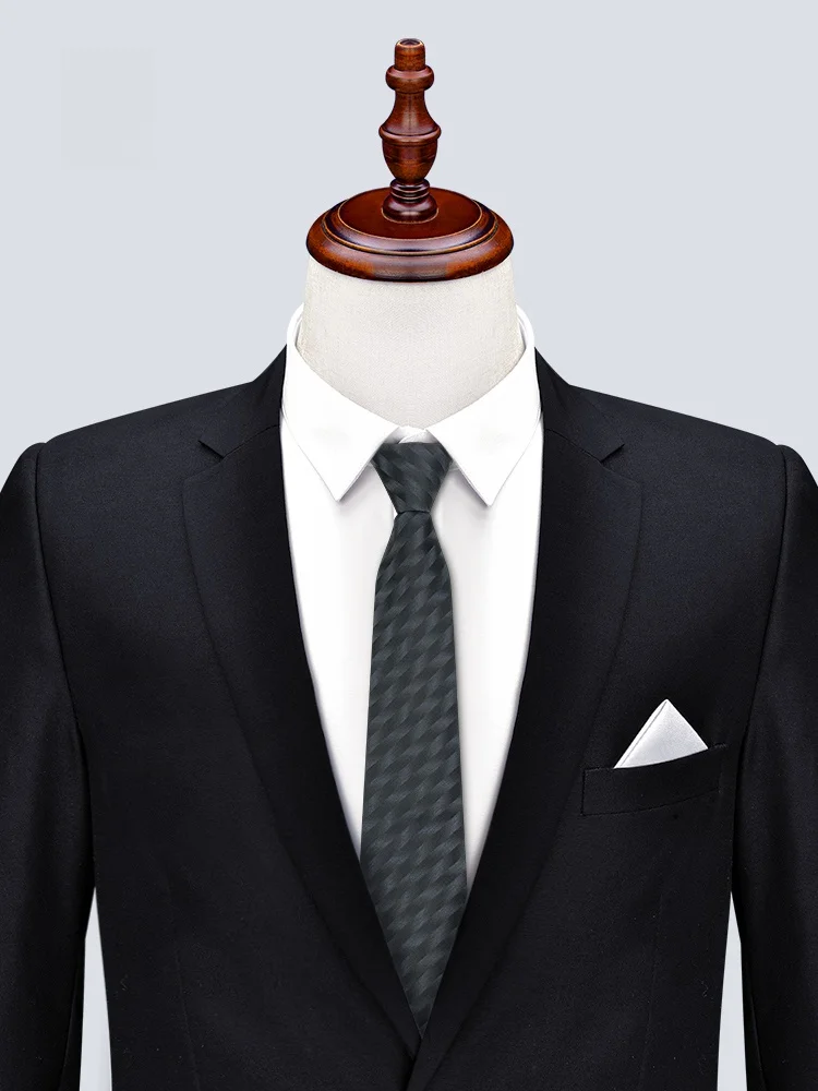 ビジネスカジュアルメンズネクタイアクセサリー2026新作ジッパーフリーフォーマルギフトボックス入りhlaネクタイファッショナブルエレガントエッセンシャル