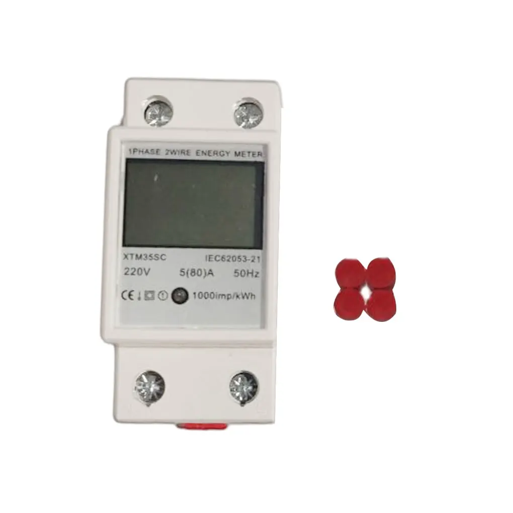 Electric Meters Voltage Display Digital Display Multifunctional Safety