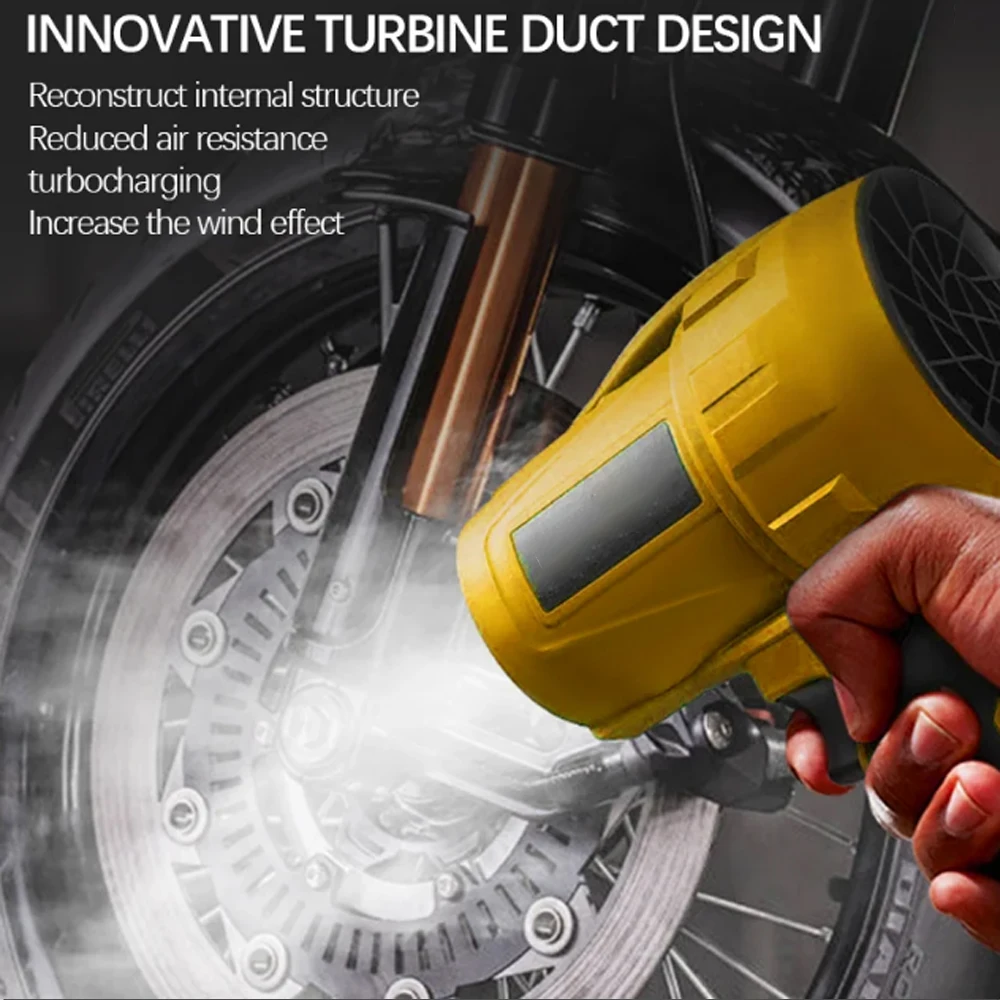 الكهربائية فرش اللاسلكي منفاخ الهواء الكهربائي توربو جت مروحة فرشاة المحرك يده الغبار تهب أداة السلطة لبطارية ديوالت