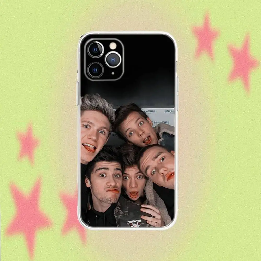 Band O-One Direction OD Transparent Phone Case For iPhone 17,13,15,12,11,14,16 Pro Max Mini 7,8 Plus SE4,17E Air Fundas - view 3