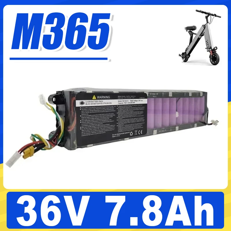 

Li-ion Battery Suitable for Xiaomi Mijia M365 Scooter, Electric Scooter, Waterproof, Bluetooth Communication, 36V, 18000mAh