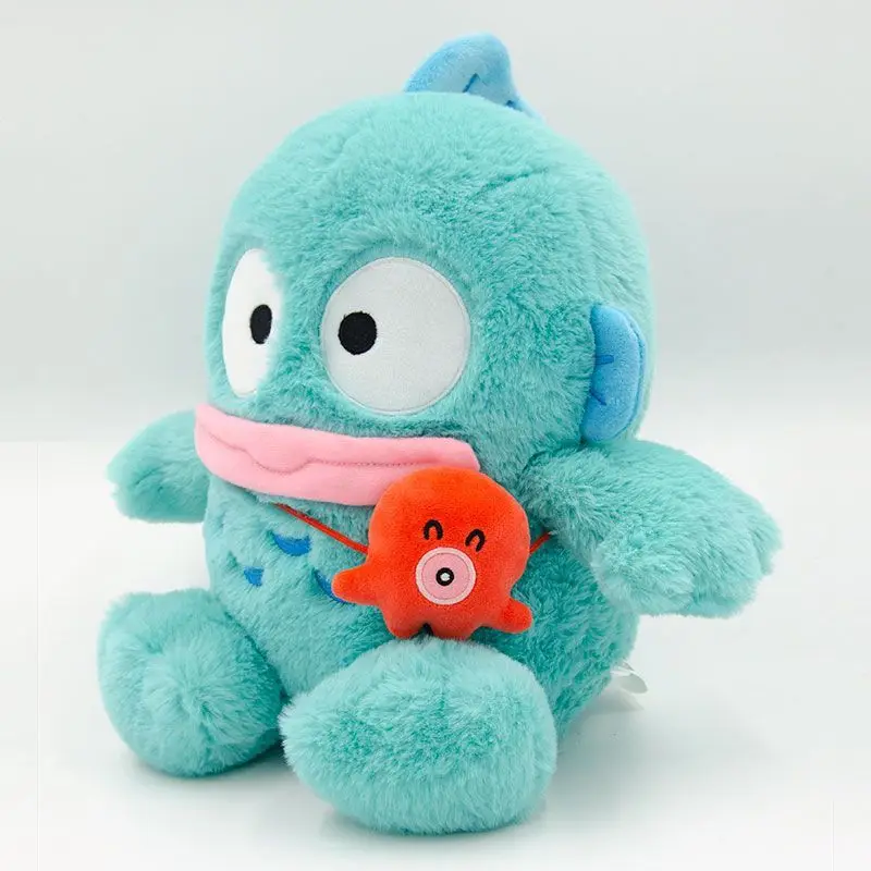 

Official Sanrio Hangyodon Octopus Stuffed Toy, Large Plush Pillow Doll, Romantic Festival Gift For Girlfriend & Best Friends