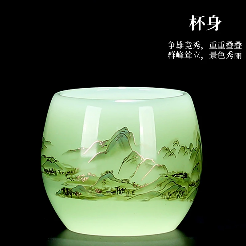 Glass Hostess Cup Single Cup Kung Fu Tea Cup