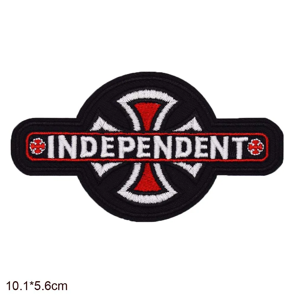 Novedad palabra inspiradora independiente no dejar de planchar en parche bordado ropa parche para ropa ropa