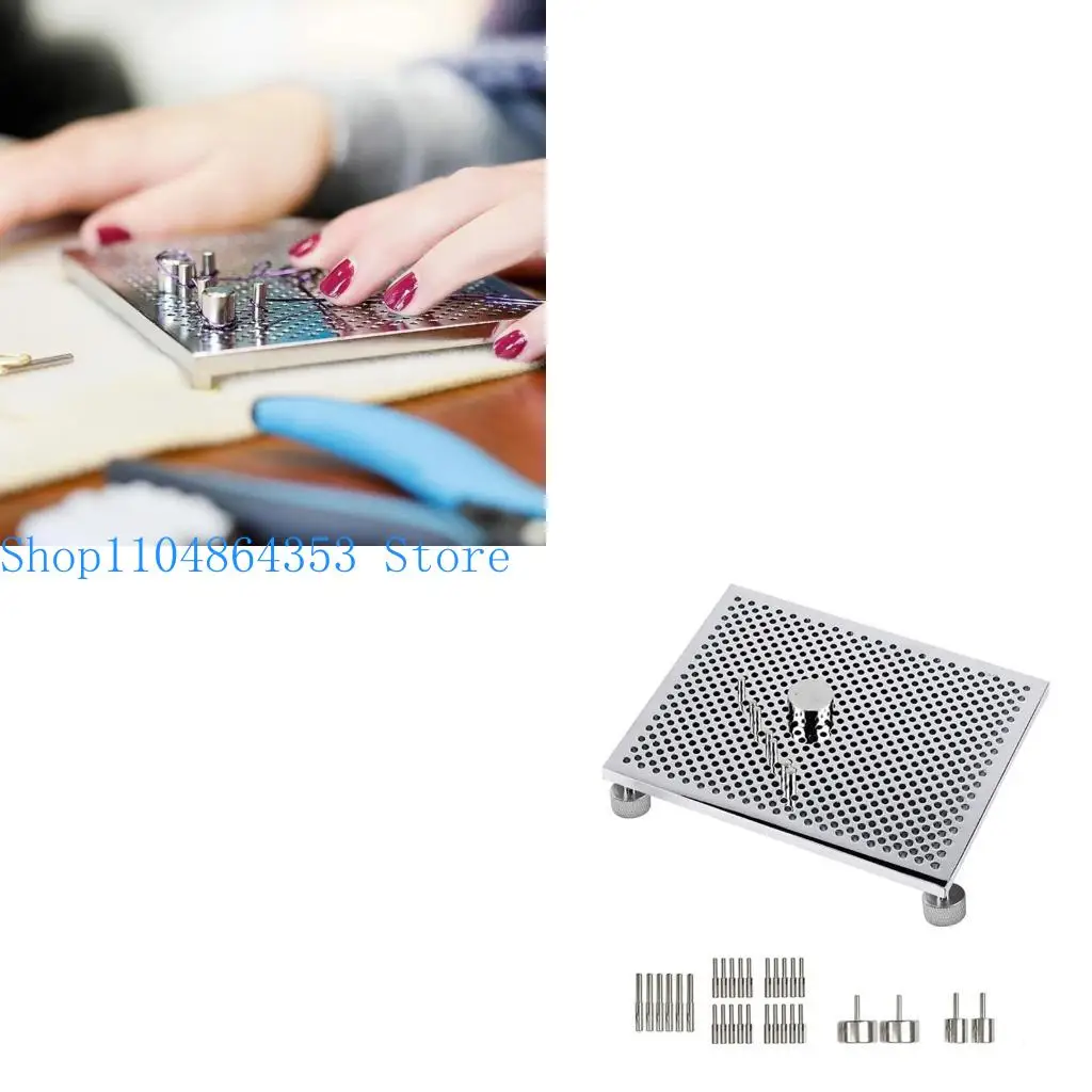 

652F Aluminum Wire Jig Wire Wrapping Convenient Wire Bending Board for DLY Lovers
