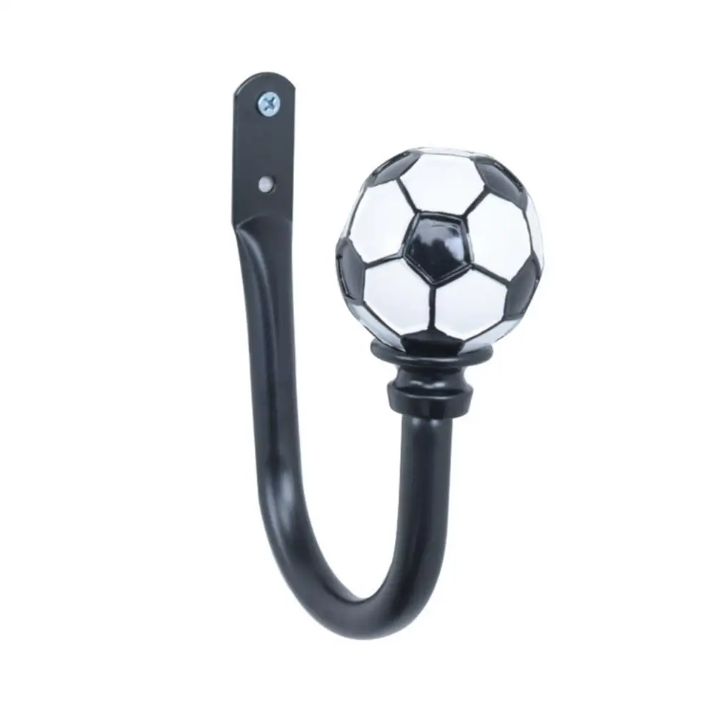 Curtain Home Decor Decor Hook Holder 1Pc Wall Mounted U Shape Football Hold Backs Tie Home Decor