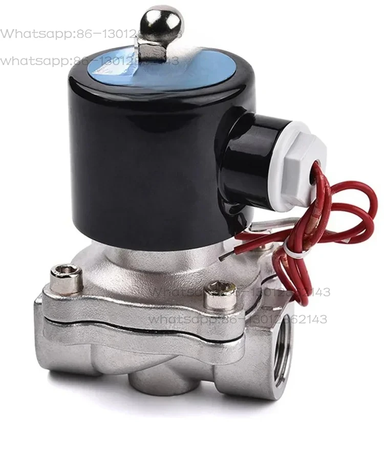 

1 шт. новый электромагнитный клапан из нержавеющей стали, нормально закрытая вода 2w-160-15 2w-200-20 2w-250-25, 4 точки