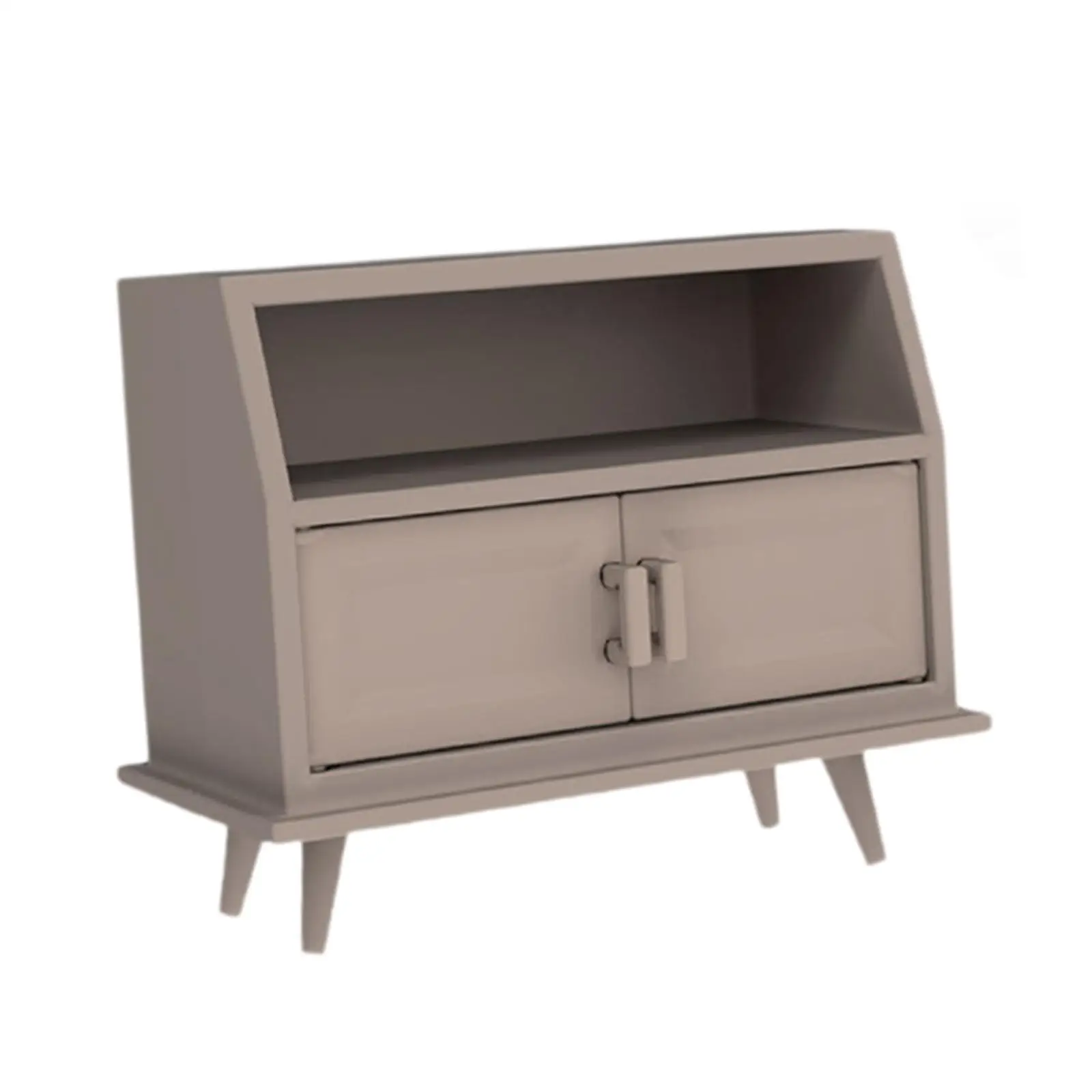 미니어처 신발 캐비닛 현대 다층 스토리지 선반 인형 집 가구 1 12 스케일 인형 집 놀이방 액세서리