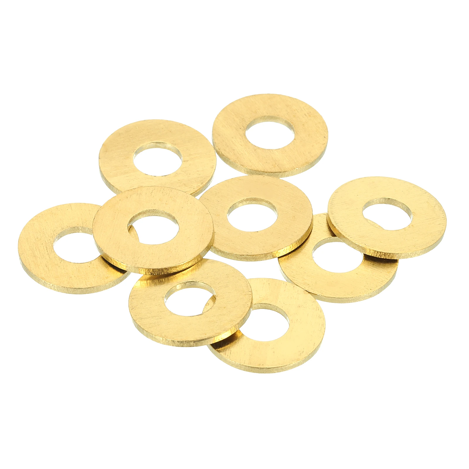 2-28Pcs Brass Flat Washer M5 M8 M10 M12 M14 M16 M18 M20 M22 M24 M27 M30 M33 Copper Washers Crush Washer for Bolts Screws