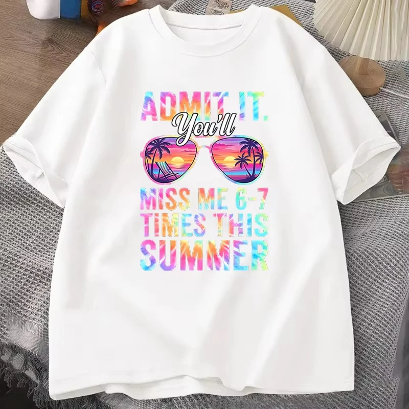 Summer Beach Trip Gift T-shirt Summer Vacation Graphic T-shirt 