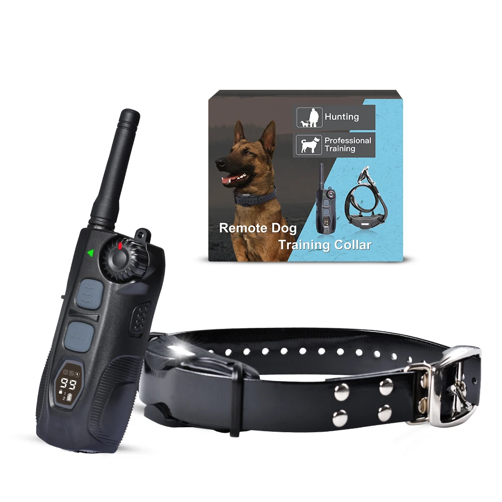 

4 Training Modes 2000M Effective Behavior waterproof and rechargeable electronic remote control dog trainer collar