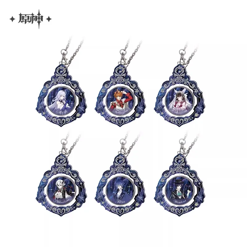 

Official Genshin Impact Authentic Anime Merchandise 2026 Festival Reunion Series Game Merchandise Acrylic Spinning Keychain Gift