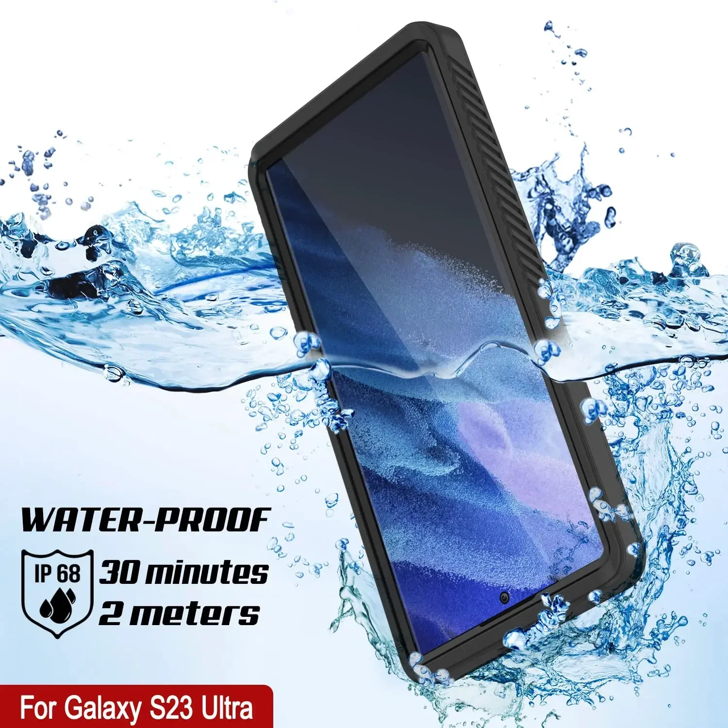 IP68 Shellbox Waterproof Case For Samsung Galaxy S24 S23 S22 S21 Ultra A54 A14 A34 5G Metal Aluminum Swimming Phone Luxury Cover