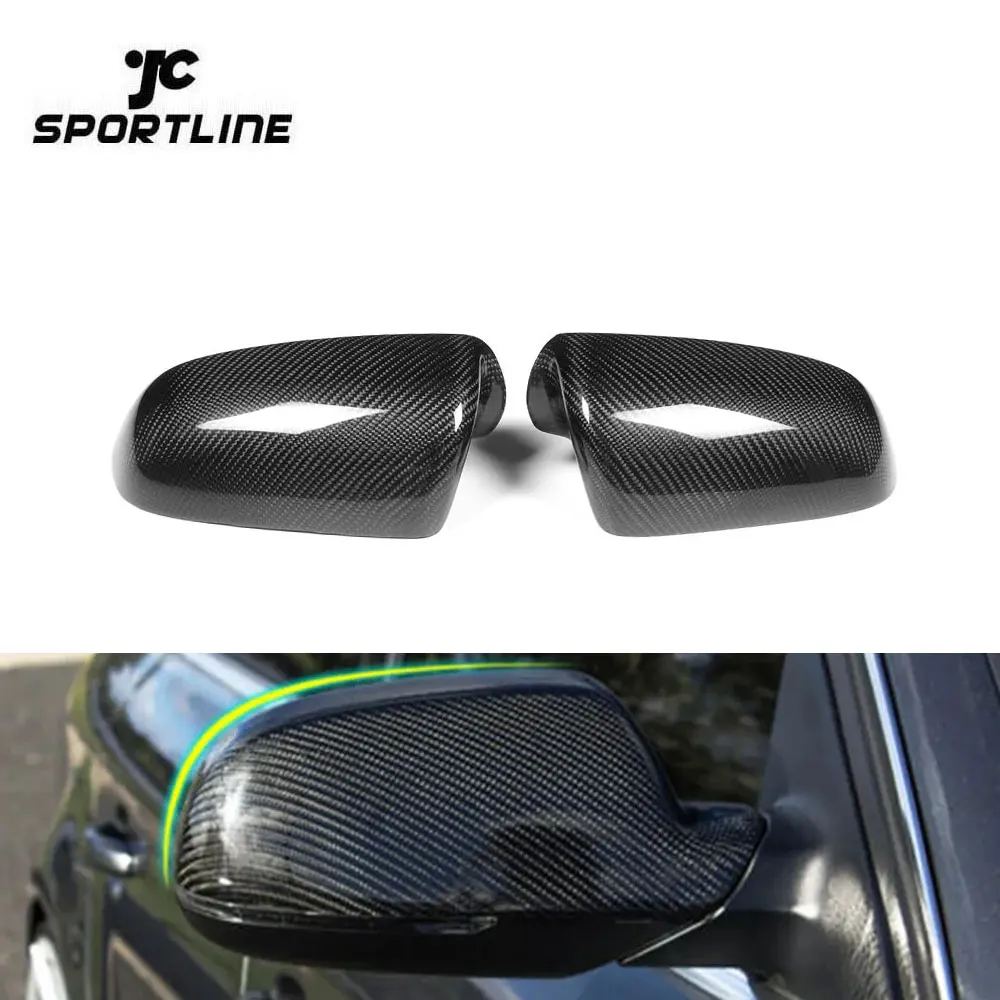 

06-08 Carbon Fiber A4 B7 Mirror Cover Caps For AUDI B7