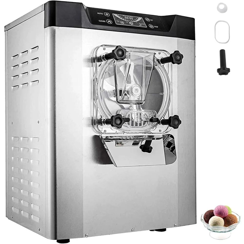 Commercial Ice Cream Machine 1400W 20/5.3 Gph Hard Serve Ice Cream Maker