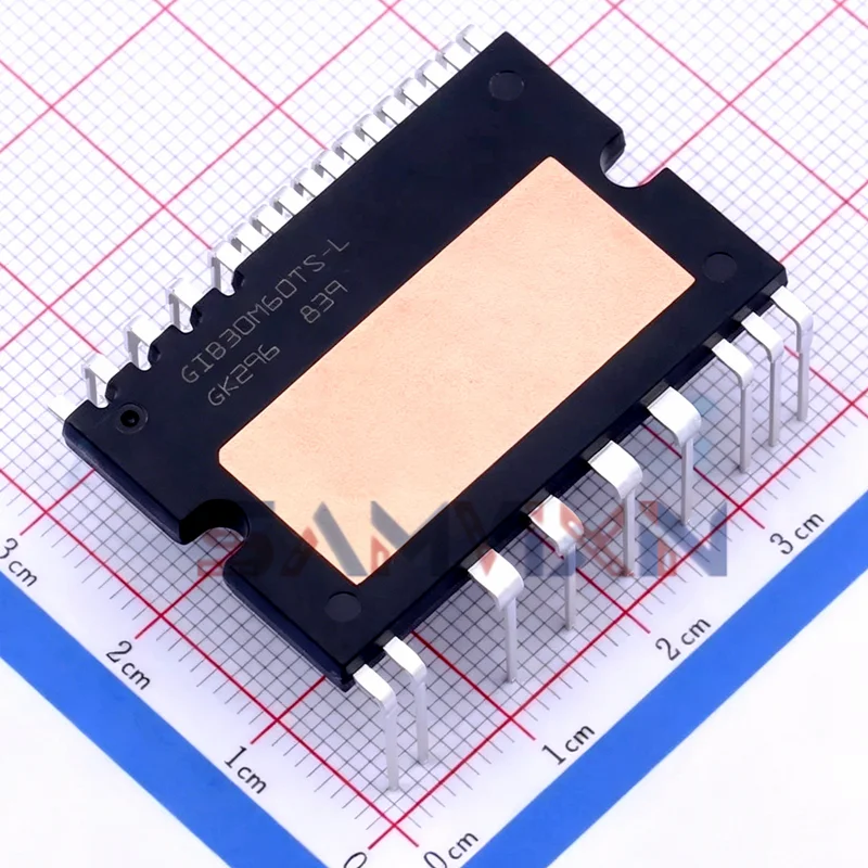 STGIB30M60TS-L (1piece) DIP-26 IPM, 3-phase inverter, 35A, 600V short-circuit rugged IGBT ,Original In Stock