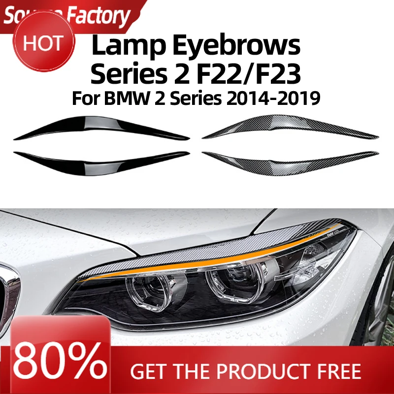 

Гоночные грили для BMW 2 серии F22 F23 2015-2019, модели с аркой лампы, автомобильные наклейки, трансграничная внешняя модификация автомобиля, аксессуары