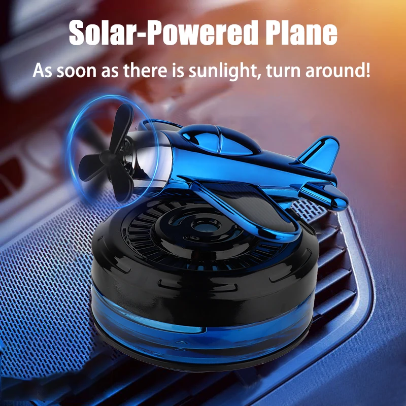 

Car Air Freshener Solar Helicopter Fragrance Ornament Air Freshener Car Interior Decorations Car Aromatherapy Essential Oil