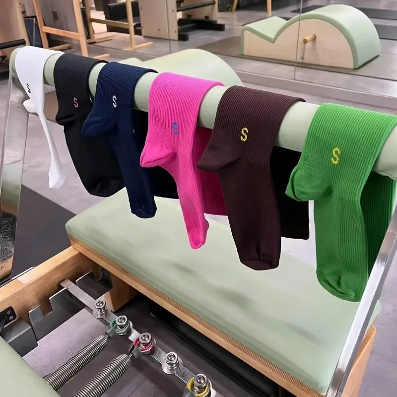 المهنية تشغيل الطفر حبل العجل جوارب ضغط الإناث مرونة عالية التهوية كل موسم جوارب رياضية عالمية #6