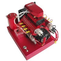 FS-V800 TOYAN V-shaped 8-cylinder Gasoline Engine Turbo Model Toy Scientific Experiment Educational Kit