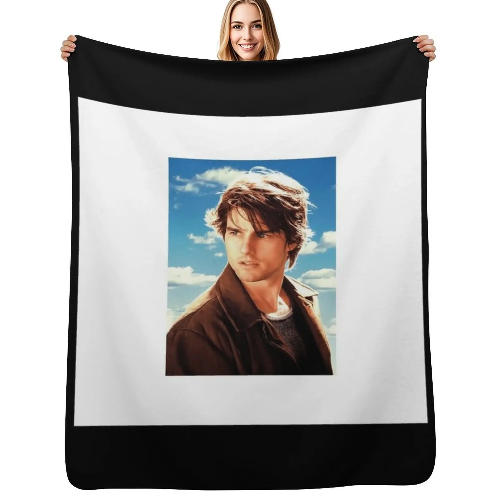 Vanilla Sky Poster Throw Blanket Soft Comfort Blanket for Reading Watching TV