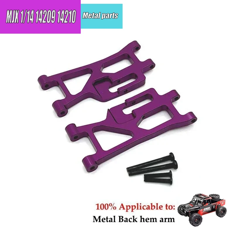 FOR HYPER GO MJX 1/14 14209 14210 H14BM RC Car Upgrade Parts Accessories Metal Fittings Steering Assembly with Bearings