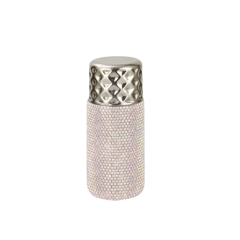 

Pure titanium diamond lipstick cup women's thermos compact tea portable high value water student gift