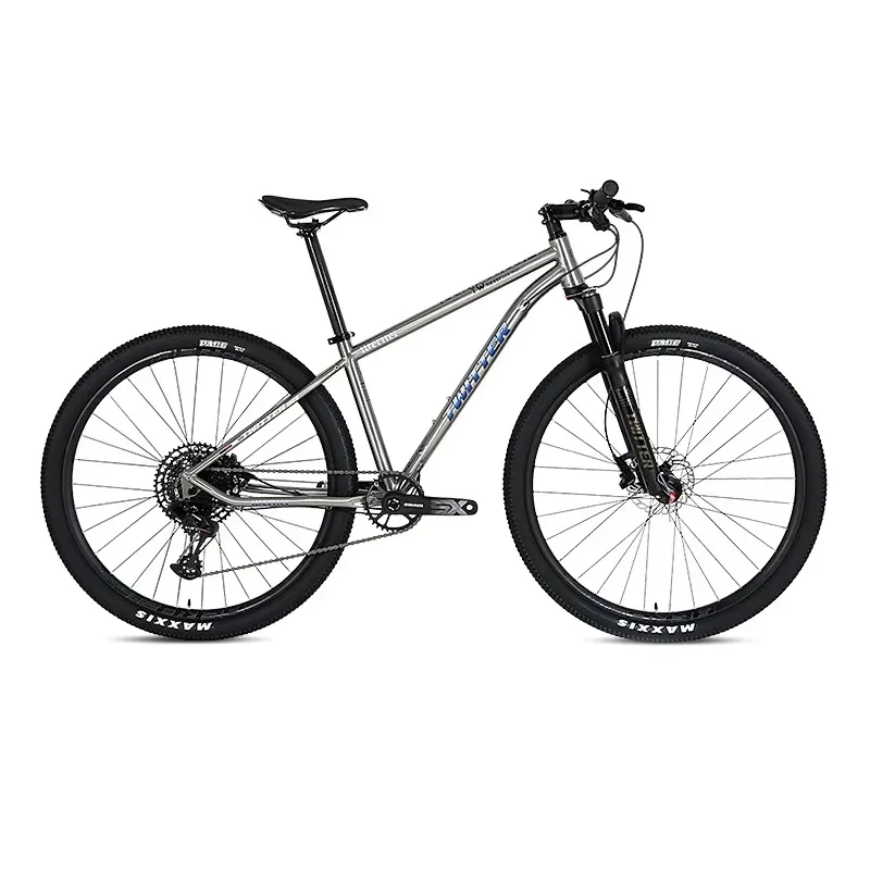

11.9kg Superlight Titanium Alloy Frame Mountain Bike Disc Brakes 12 Speed Racing Cross-country Bike