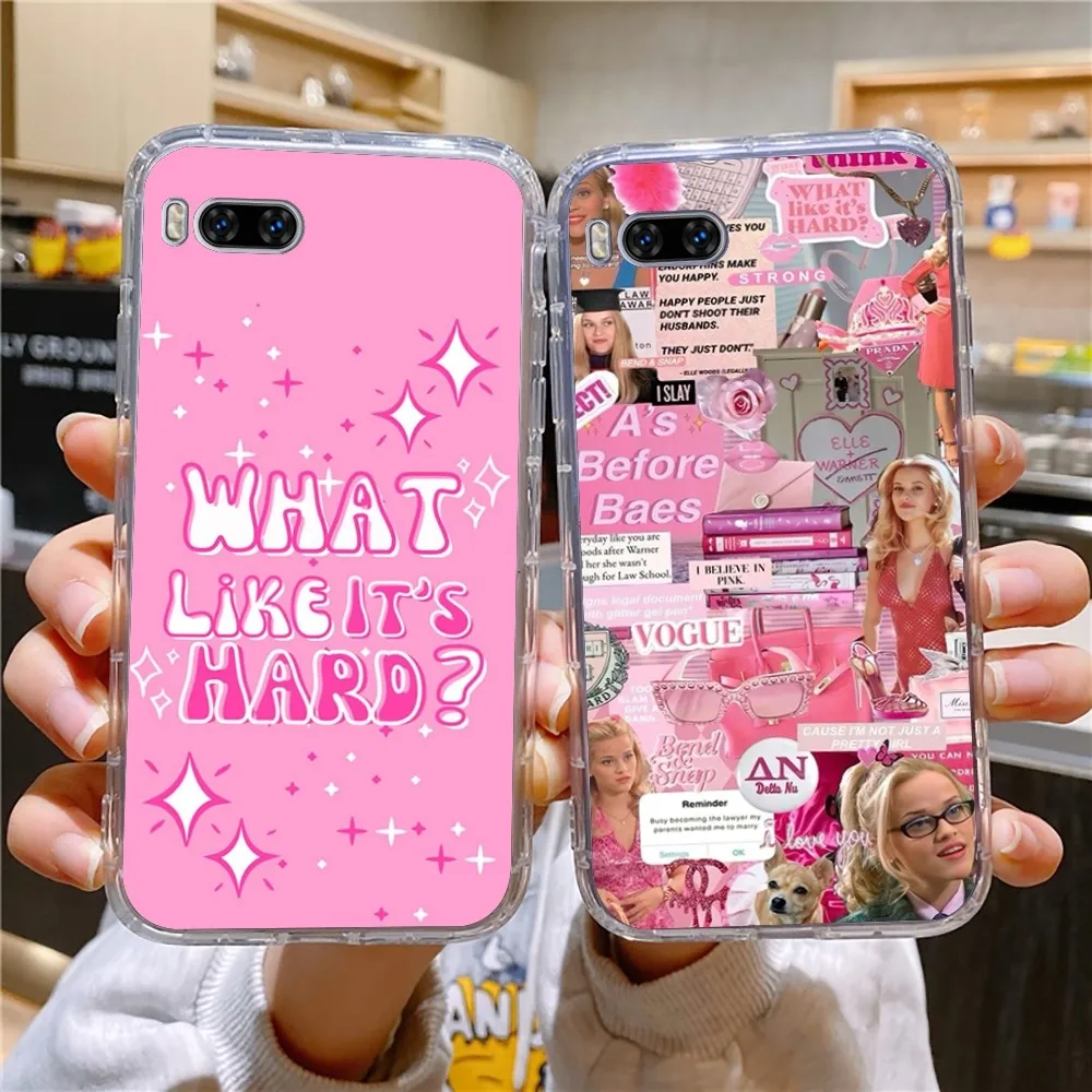 L-Legally B-Blonde Movie Phone Case For Huawei Mate P10 P20 P30 P40 P50 Smart Z Honor 50 60 70 Pro Lite Transparent Case