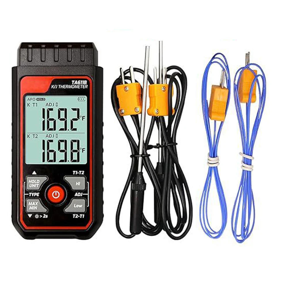 mesure-precise-de-la-temperature-thermometre-numerique-controle-de-la-temperature-industrielle-analyseur-d'environ-167mm-657-pouces