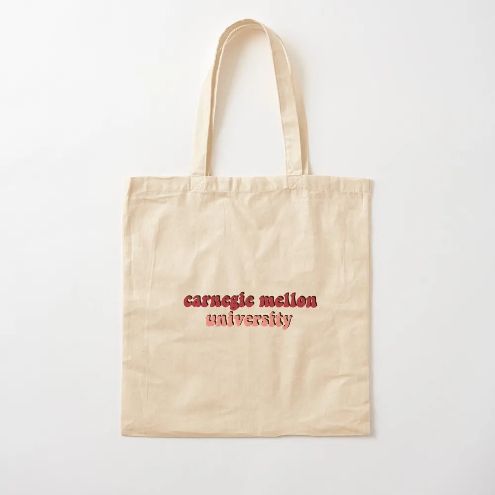 

Carnegie Mellon University Retro Tote Bag shopper bags for women Gift bags tote bag woman shopping bag Canvas Tote