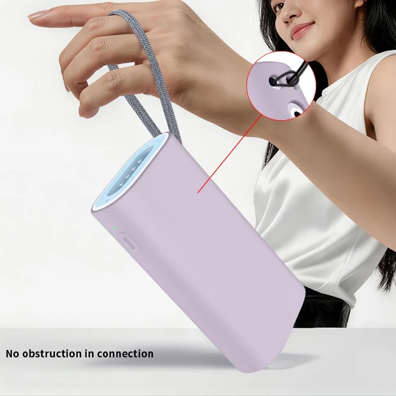 Soft Silicone Protective Sleeve For CUKTECH CP13 Power Bank Anti‑Scratch Dust‑Proof Shock‑Absorbing Protective Cover
