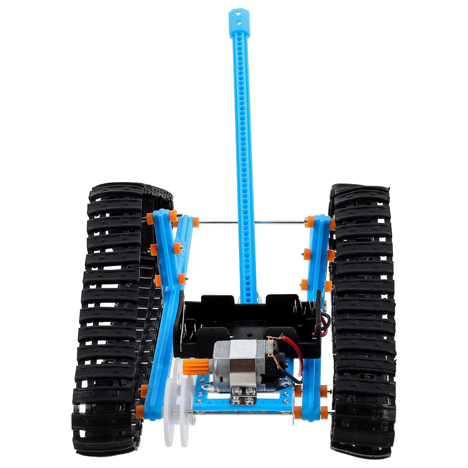 

1Set Tracked Car Science Project DIY Assembly Kit Educational Hands-on Experiment Engineering Learning Prop for Schools Science