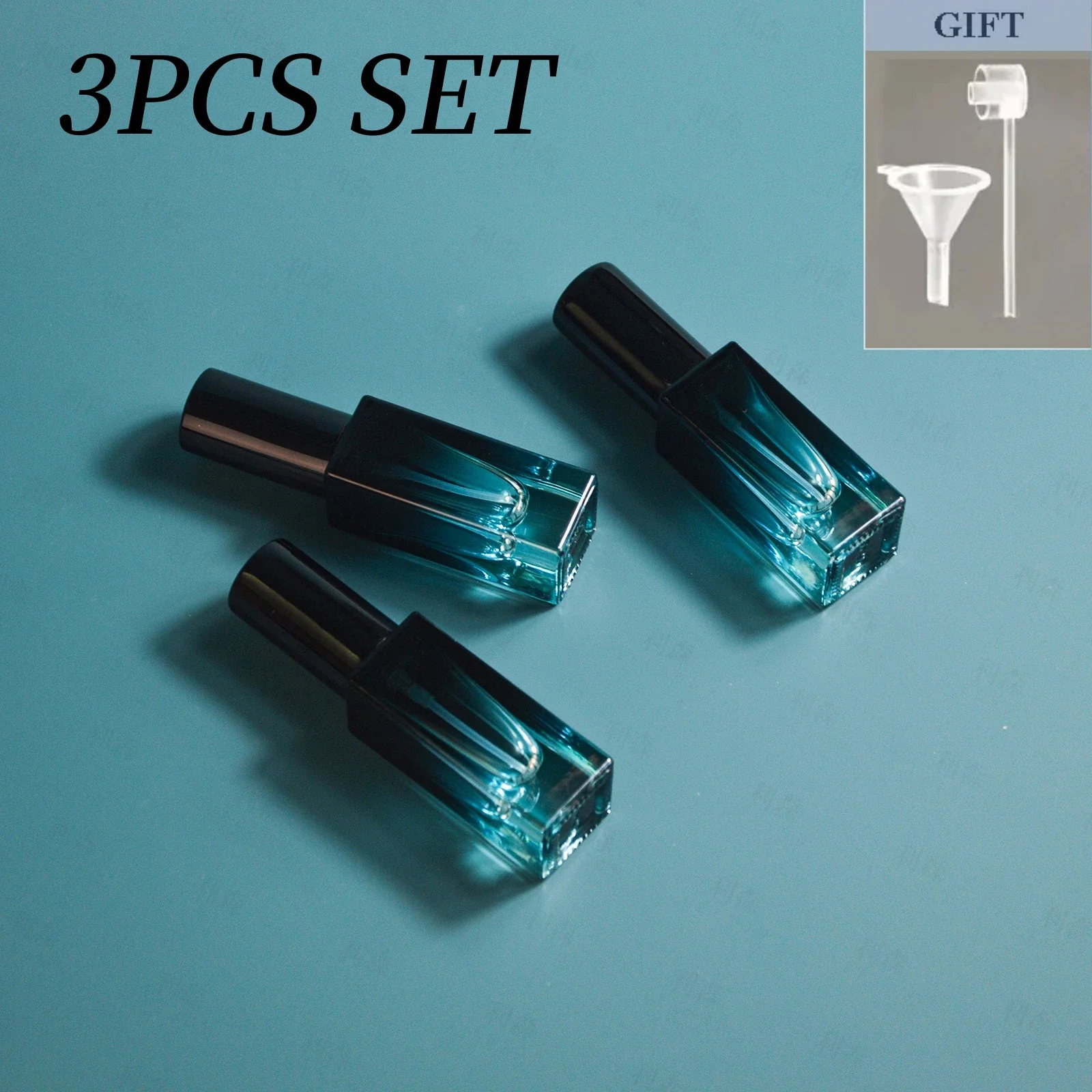 3PCS 10ml 5ml Perfume Spray Bottle Empty Glass Atomizer Travel Cosmetic Bottl Sample Vials Refillable Drop Shipping Wholesale - Image 3
