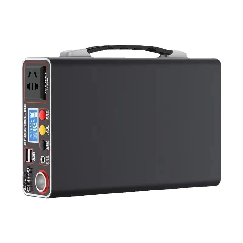 300 Watt Small Lightweight Solar Charging Portable Outdoor Camping 300w Lifepo4 Battery Power Station With Led Light