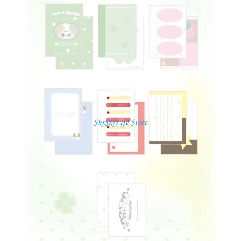 

E65E Soft Plush Dot Pattern Notebook With Removable Pages Furry Scrapbook