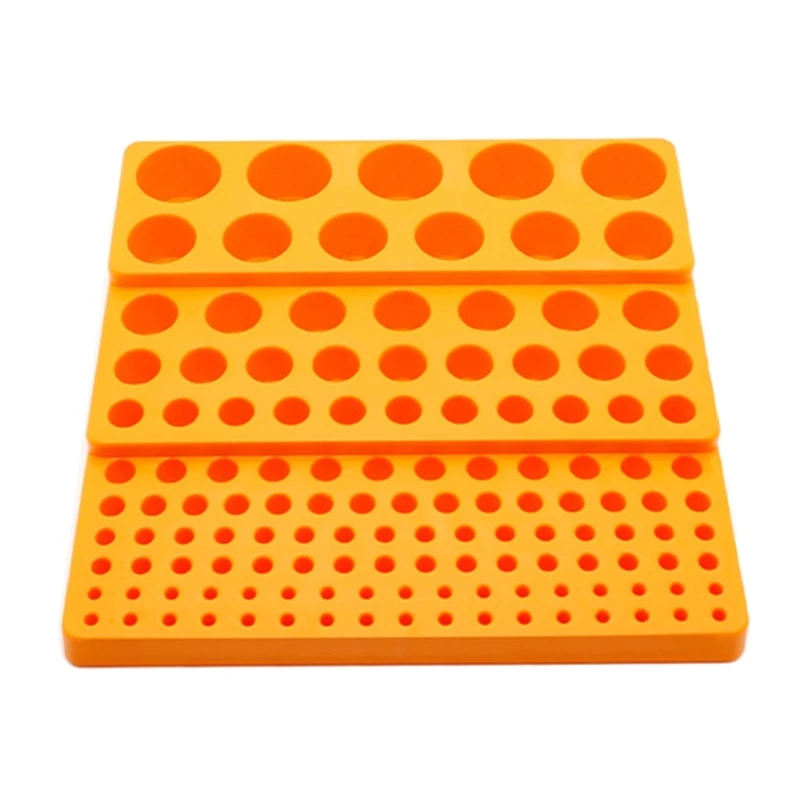 Multifunctional Drill Holder 131 Hole Tool Holder for 4-32mm Milling Cutter Drill Bit Storage Box Tool Organizers Rack