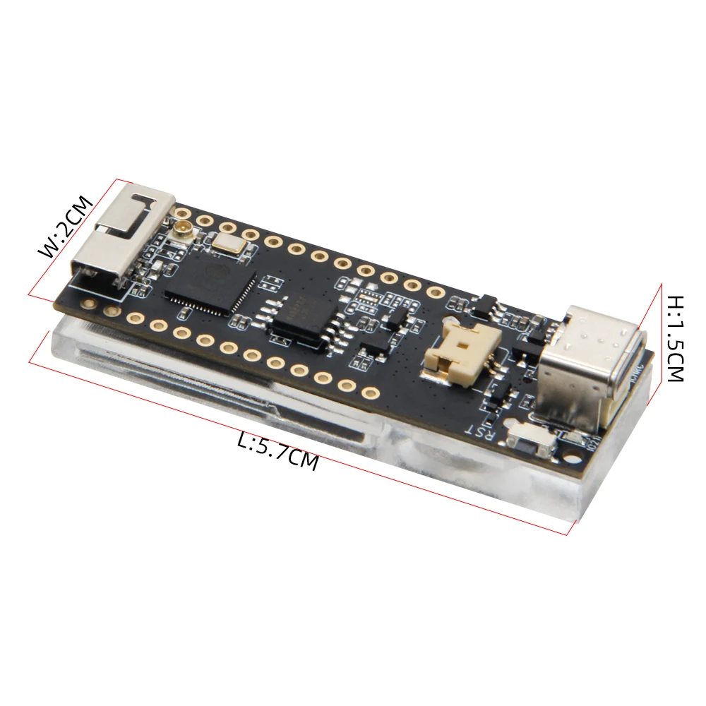 T-Track ESP32-S3 1.1 inch AMOLED trackball wireless module development board