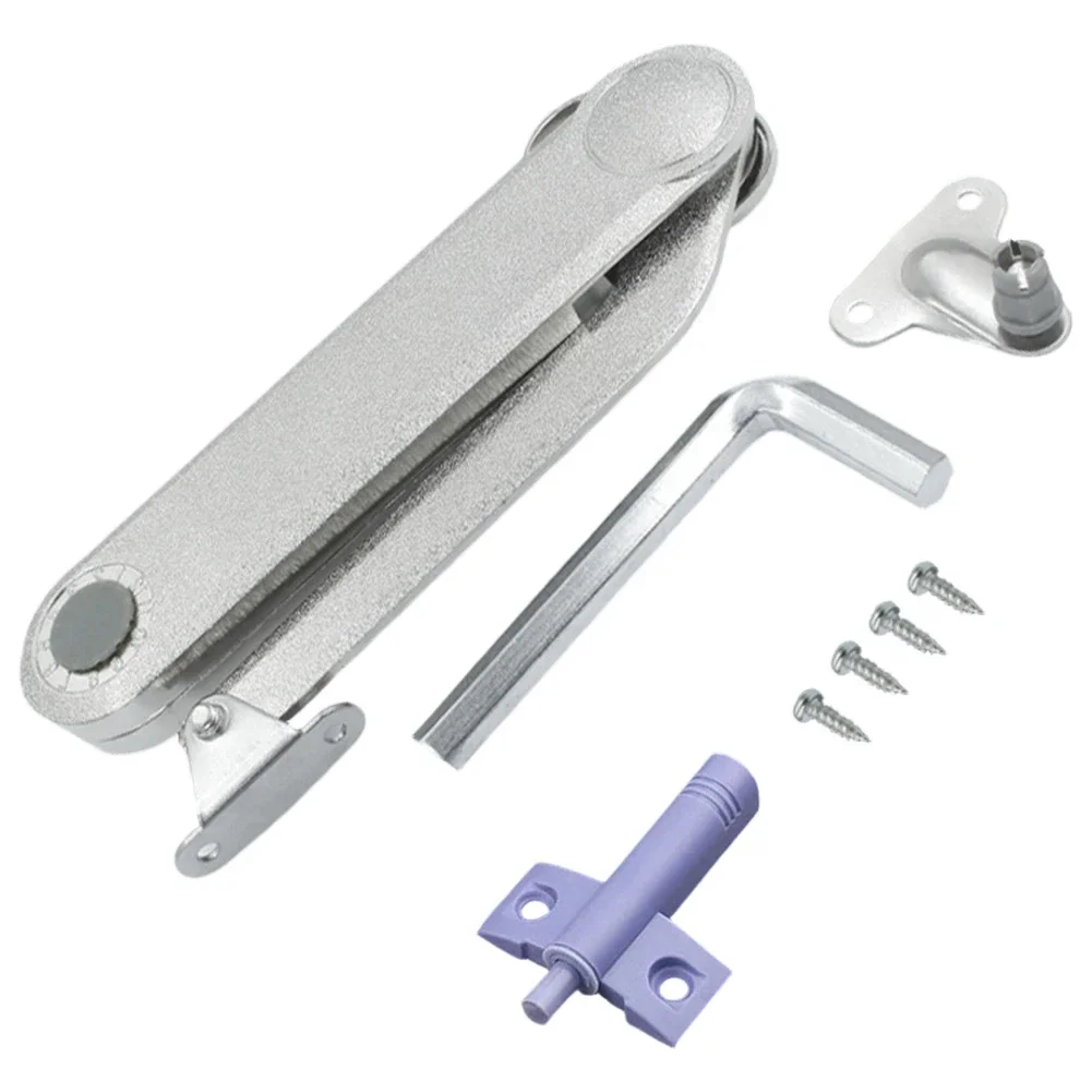 Robust Zinc Alloy Cabinet Lid Support Rod With Arbitrary Stop Feature Soft Close Buffer And Full 110 Degree Opening Range