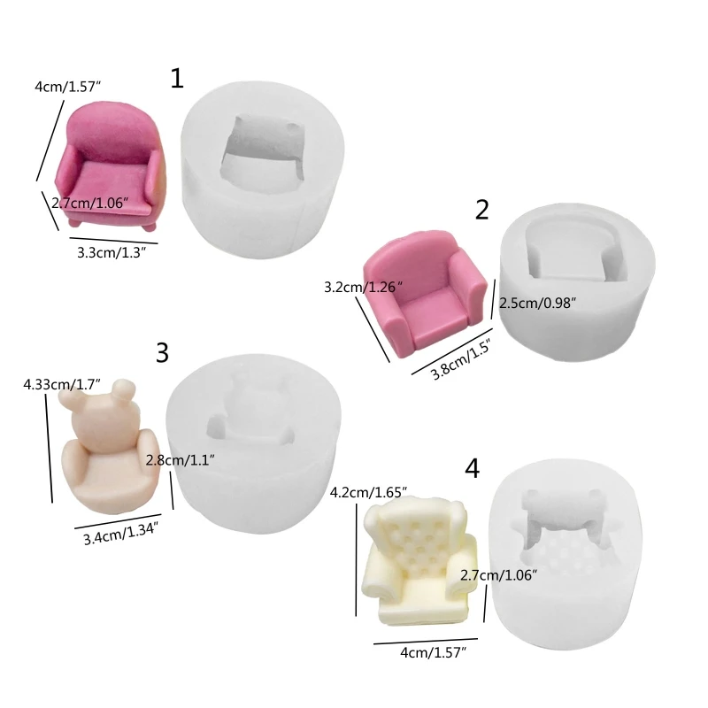 Simple Sofa for Seat Gypsum Furniture Drop Decorative M