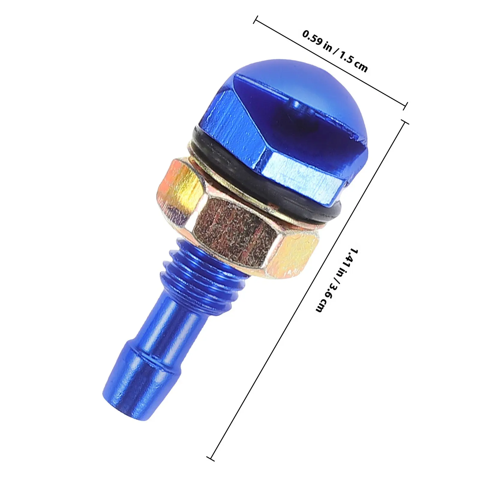 1Pair Front Windshield Washer Nozzles Universal Car Wiper Spray Heads Fine Mist Spray Replacement Washer Parts