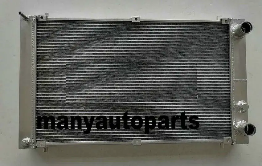 5ROW لـ Maserati 2500 Biturbo 2.5l 1981-1994 1982 1983 1984 1985 1986 1987 1988 1989 90 91 92 93 مشعاع ألومنيوم كامل #4