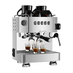 CRM3018 Commercial Coffee Machine, Semi-automatic, for Home Use, Italian Style, Professional, Freshly Ground Milk Tea Shop