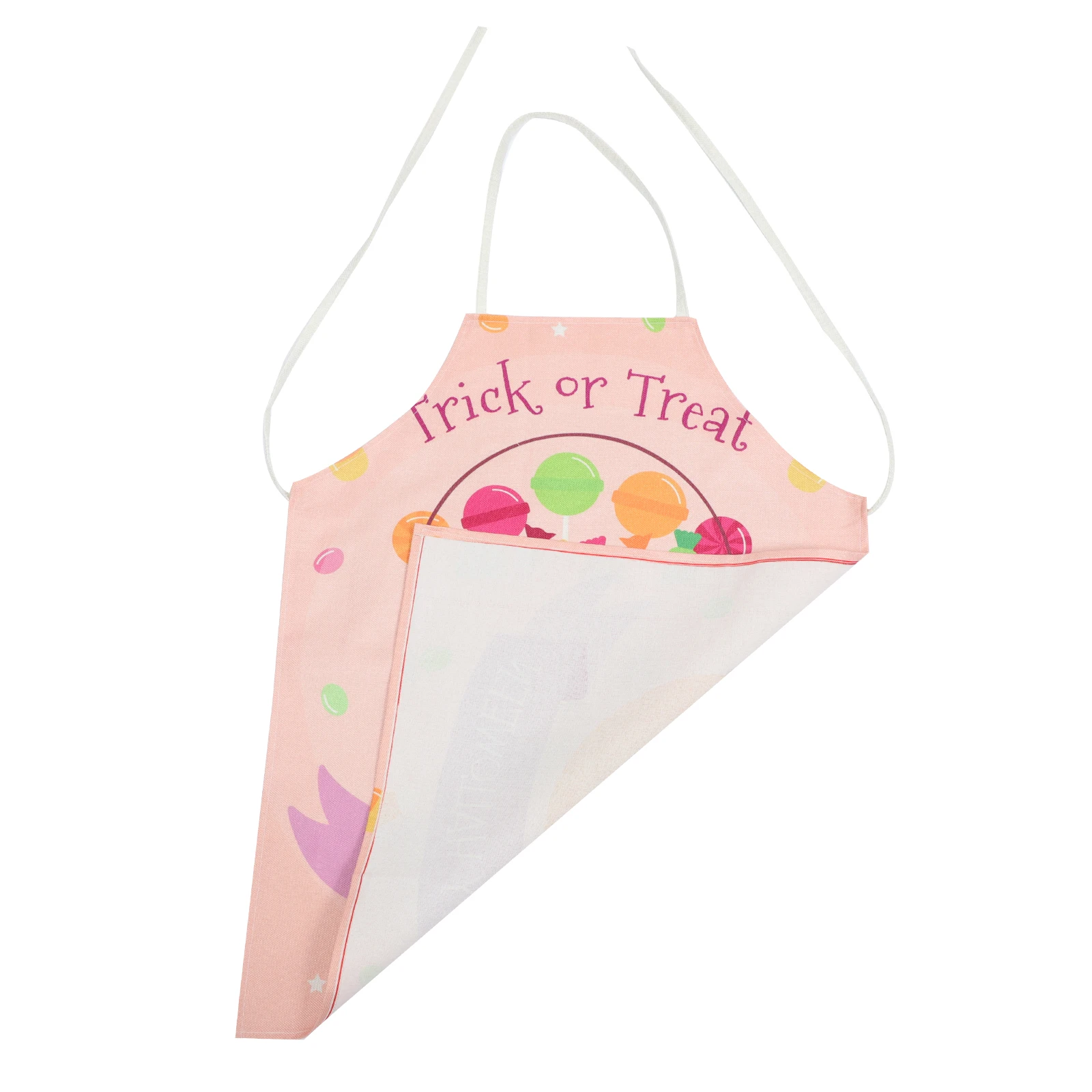 

1pc Cotton Linen Apron Adjustable Straps Oil-Proof Kitchen Cooking Baking Halloween Flax Party Serving Easy Clean